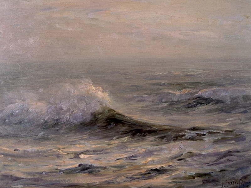 1873-Georges Ricard-Cordingley - Onda di confine (1930)